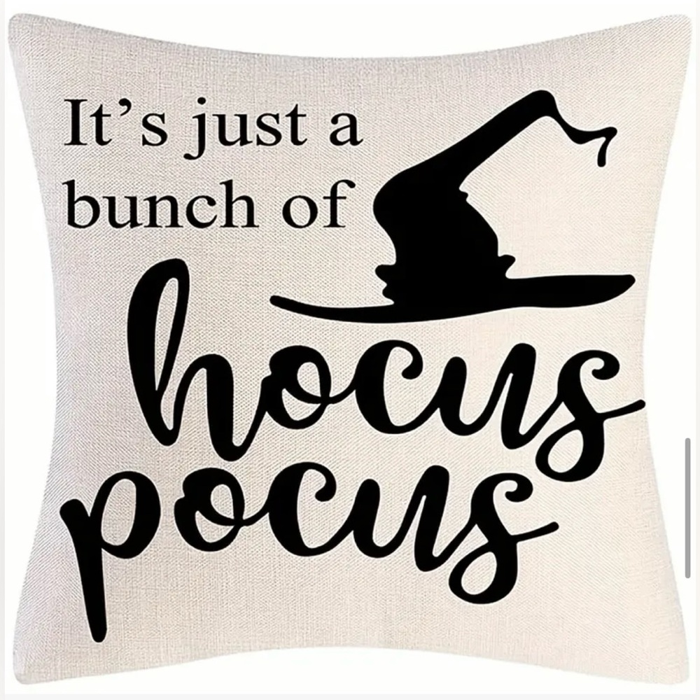 NEW-4 HALLOWEEN THROW PILLOW COVERS - Picture 5 of 5